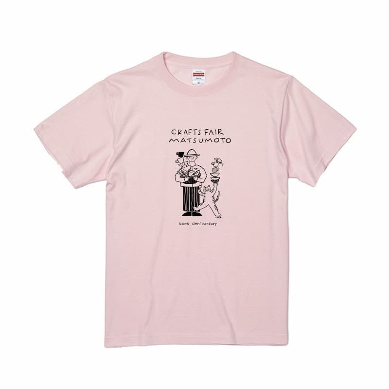 Tシャツ • ベビーピンク